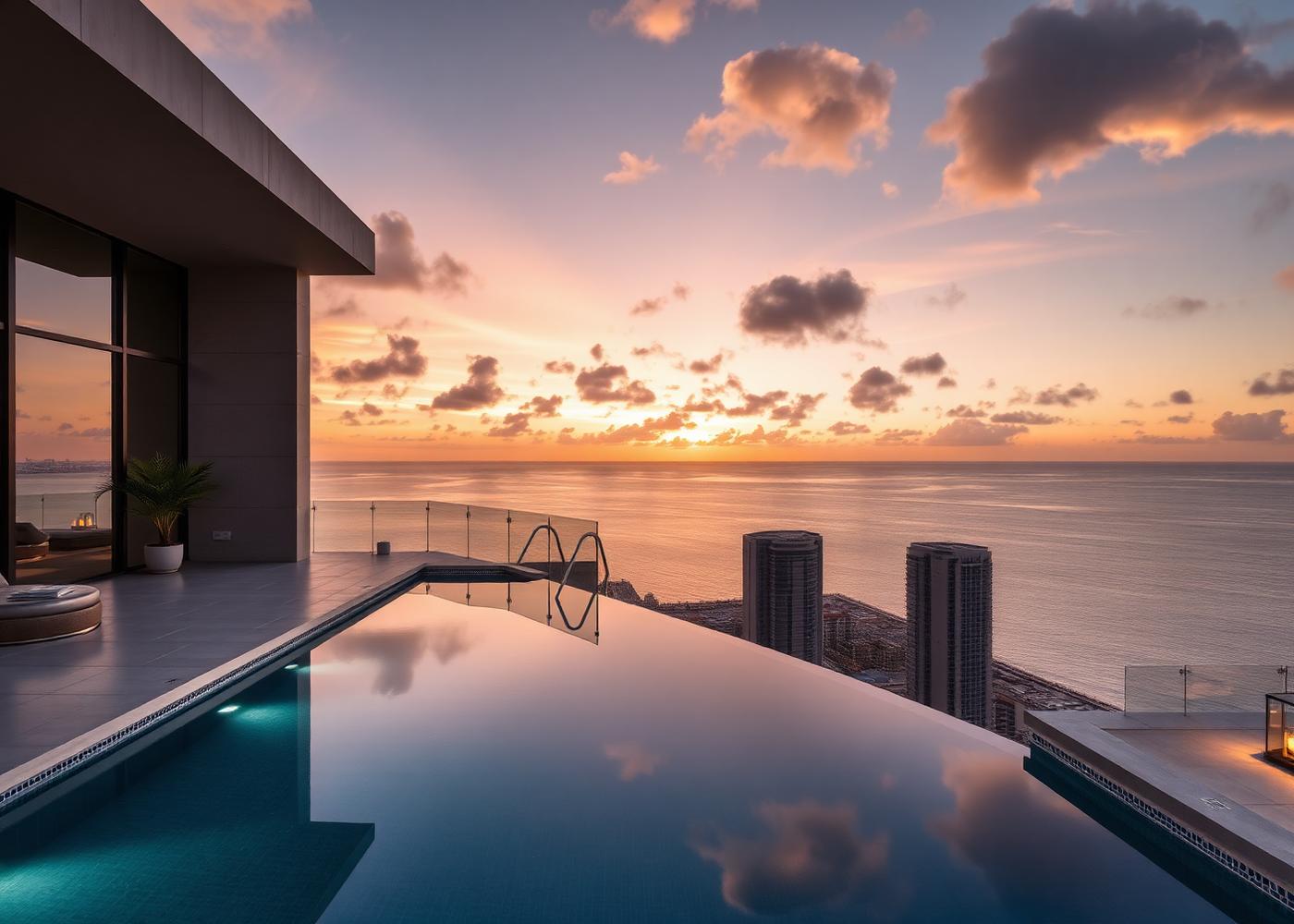 Oceanfront Penthouse em Sunny Isles Beach
